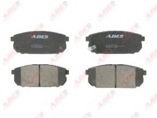 ABE C20304ABE Комплект тормозных колодок, дисковый тормоз
