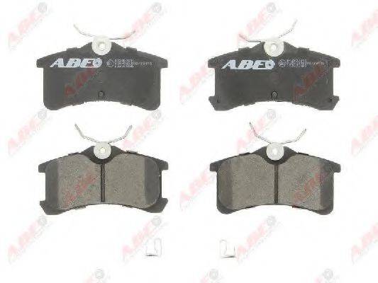 ABE C22021ABE Комплект тормозных колодок, дисковый тормоз