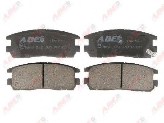 ABE C29001ABE Комплект тормозных колодок, дисковый тормоз