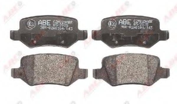 ABE C2M029ABE Комплект тормозных колодок, дисковый тормоз