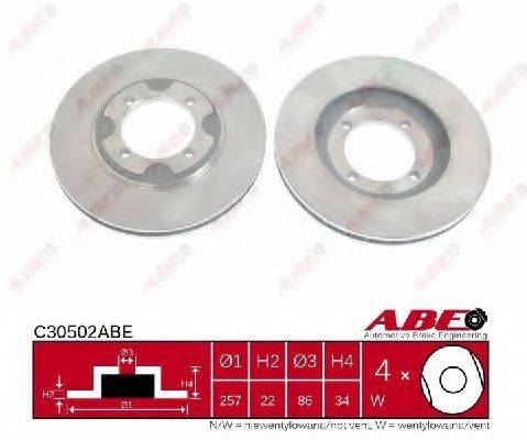 ABE C30502ABE Тормозной диск