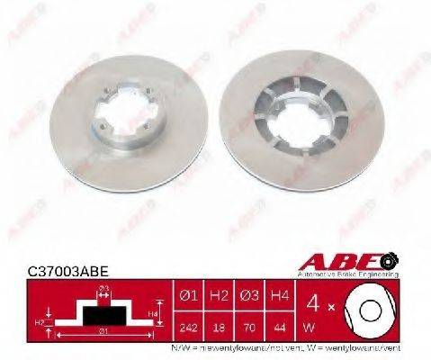 ABE C37003ABE гальмівний диск