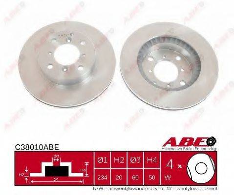 ABE C38010ABE Тормозной диск