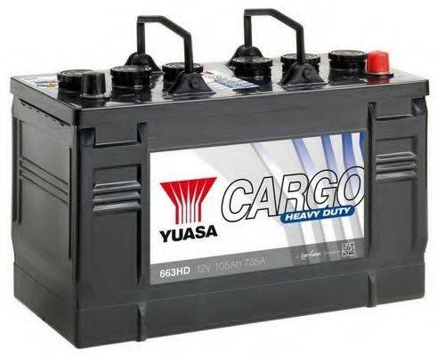 Стартерна акумуляторна батарея YUASA 663HD
