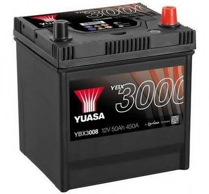 Стартерна акумуляторна батарея YUASA YBX3008