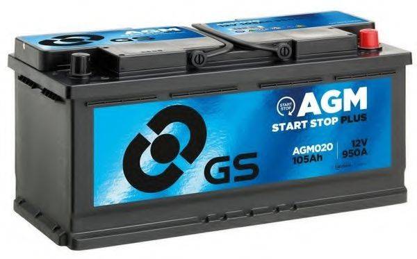 GS AGM020 Стартерная аккумуляторная батарея