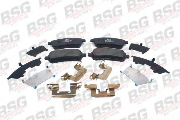 Комплект гальмівних колодок, дискове гальмо BSG BSG 30-200-031