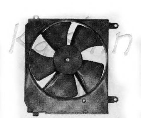 Радиатор, охлаждение двигателя KAISHIN 96183756