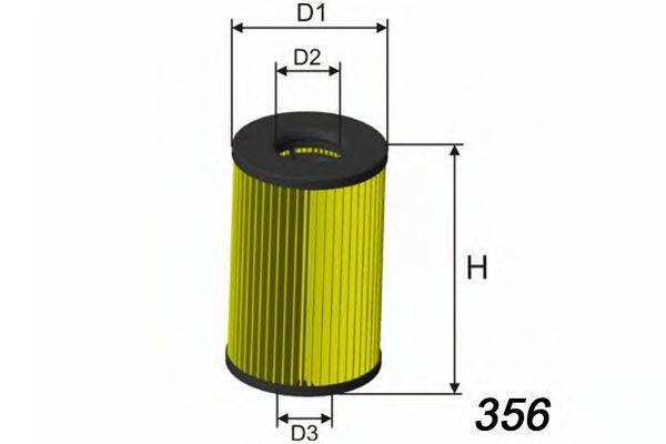 MISFAT L125 Масляный фильтр