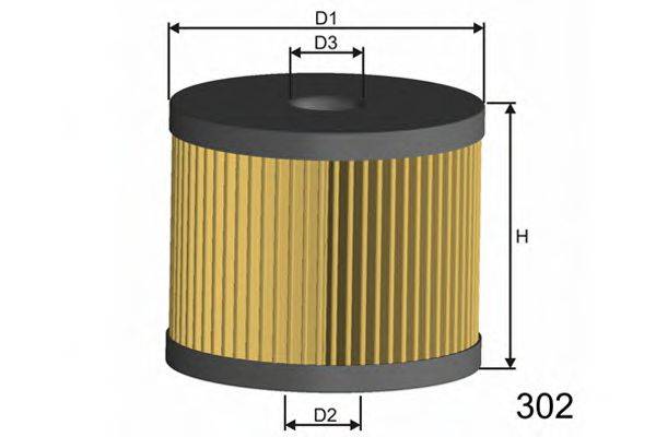 MISFAT F101 Топливный фильтр