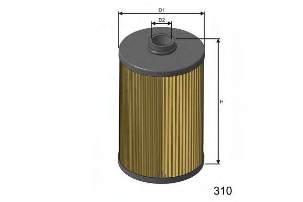 MISFAT F103 Топливный фильтр