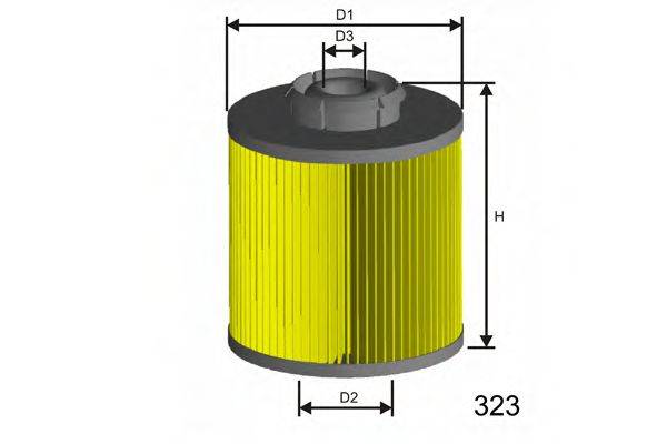 MISFAT F017 Топливный фильтр