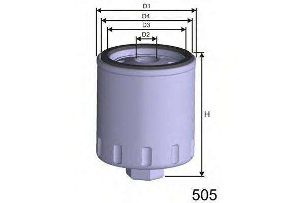 Масляный фильтр MISFAT Z282A