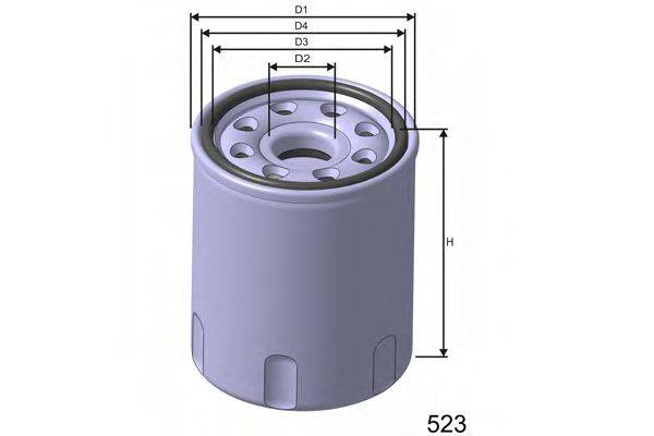 MISFAT Z258 Масляный фильтр