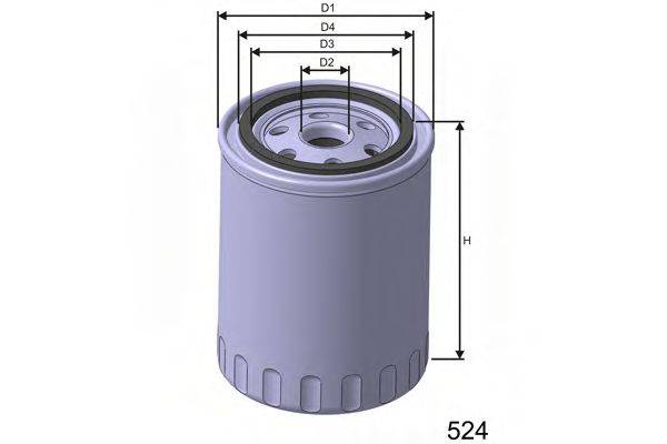 MISFAT Z629 Масляний фільтр