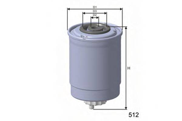 MISFAT M401 Топливный фильтр