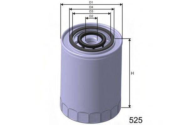 Масляний фільтр MISFAT Z303
