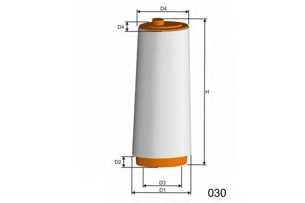 Воздушный фильтр MISFAT R353