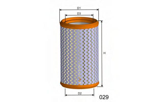 Воздушный фильтр MISFAT R273