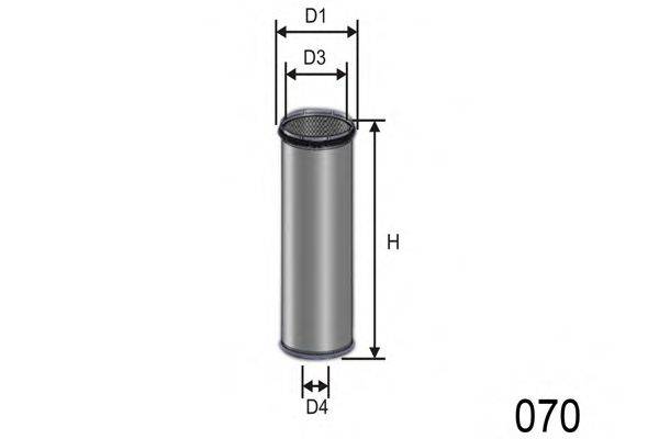 MISFAT R722 Воздушный фильтр
