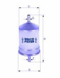 UNICO FILTER FI8156 Топливный фильтр