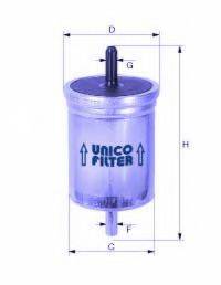UNICO FILTER FI81581 Топливный фильтр