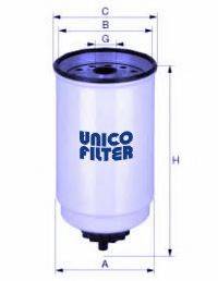 Паливний фільтр UNICO FILTER FI 8161