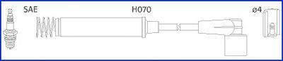 HITACHI 134258 Комплект дротів запалення