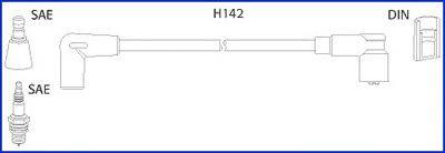 Комплект проводов зажигания HITACHI 134484
