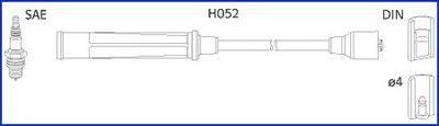 HITACHI 134576 Комплект проводов зажигания