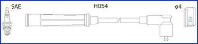 HITACHI 134676 Комплект проводов зажигания