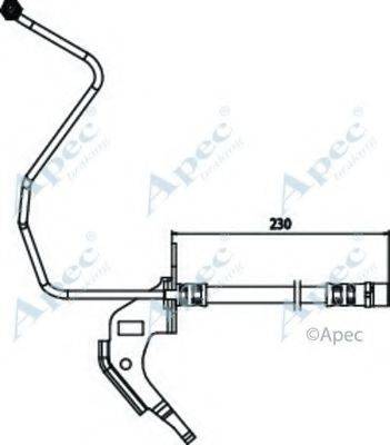 Тормозной шланг APEC BRAKING HOS3708
