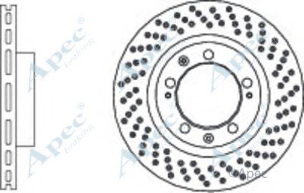 APEC BRAKING DSK3109 Тормозной диск