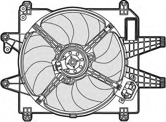 CTR 1209593 Вентилятор, охлаждение двигателя