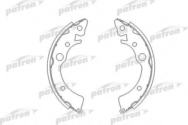 PATRON PSP219 Комплект тормозных колодок