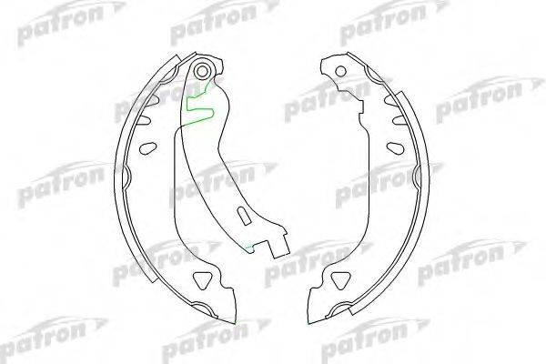 PATRON PSP263 Комплект тормозных колодок