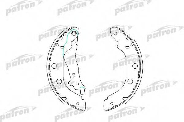 PATRON PSP577 Комплект тормозных колодок