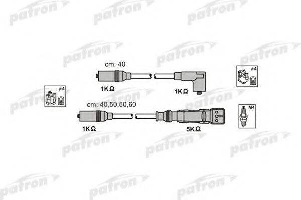 Комплект дротів запалення PATRON PSCI1002