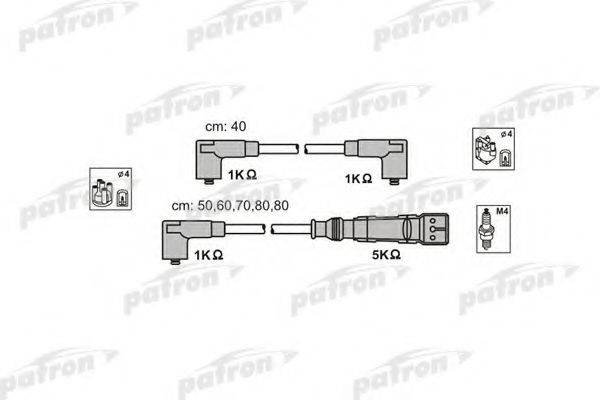 Комплект дротів запалення PATRON PSCI1005