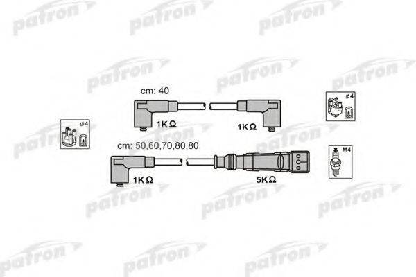 Комплект дротів запалення PATRON PSCI1006