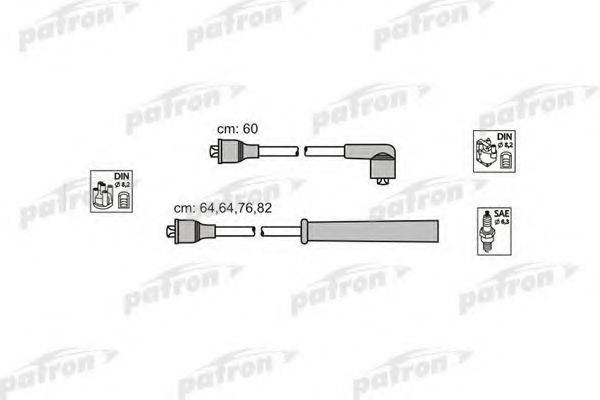 PATRON PSCI1007 Комплект проводов зажигания