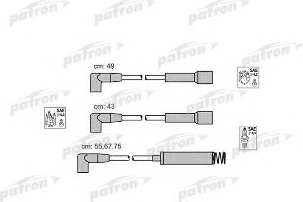 PATRON PSCI1008 Комплект дротів запалення