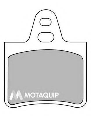 MOTAQUIP LVXL325 Комплект тормозных колодок, дисковый тормоз
