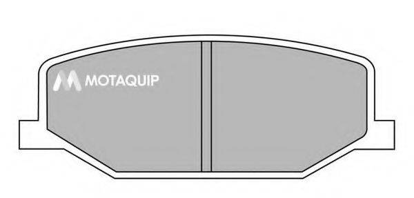 Комплект гальмівних колодок, дискове гальмо MOTAQUIP LVXL528