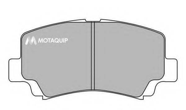 MOTAQUIP LVXL566 Комплект гальмівних колодок, дискове гальмо