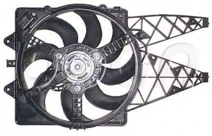 Вентилятор, охолодження двигуна DOGA EFI101