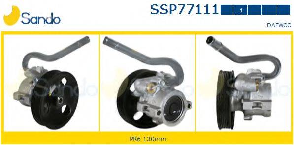 SANDO SSP771111 Гидравлический насос, рулевое управление