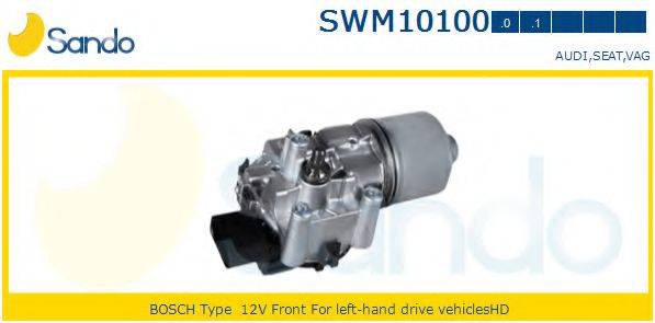 SANDO SWM101000 Двигатель стеклоочистителя