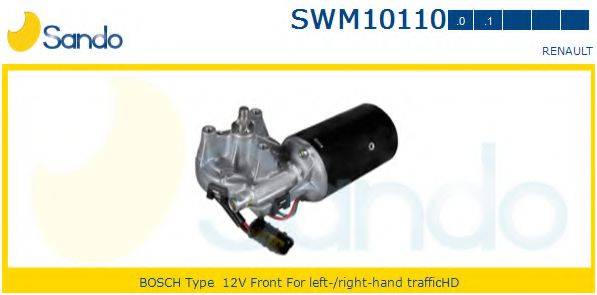 SANDO SWM101100 Двигатель стеклоочистителя