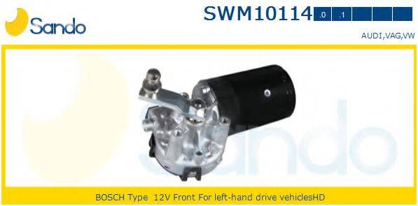 SANDO SWM101140 Двигатель стеклоочистителя